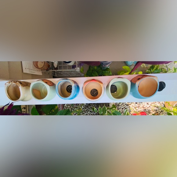 3 Brand New Mini Owl🦉Planters, Great for Mini Live or Faux Succulents or Whatev - Picture 6 of 16